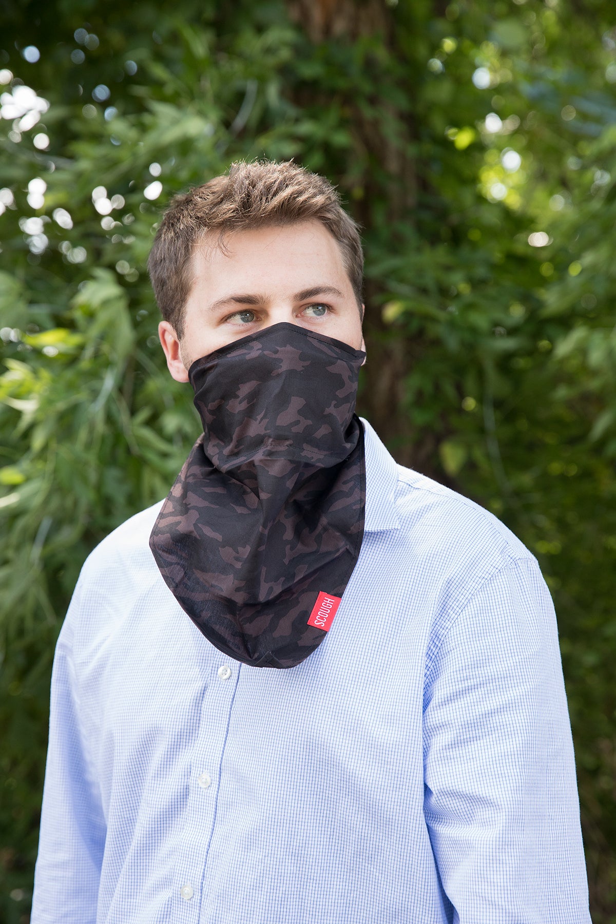 Black Camo Bandana