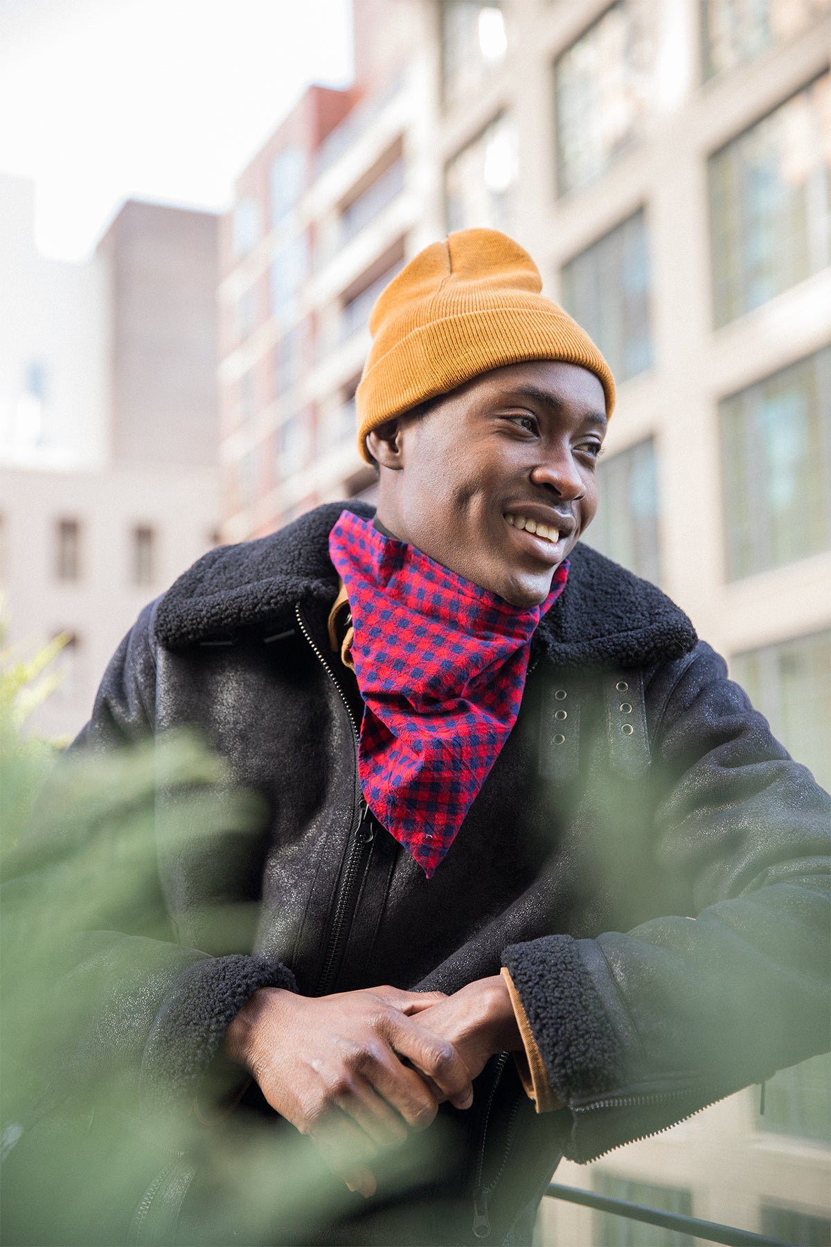 Red Gingham Bandana