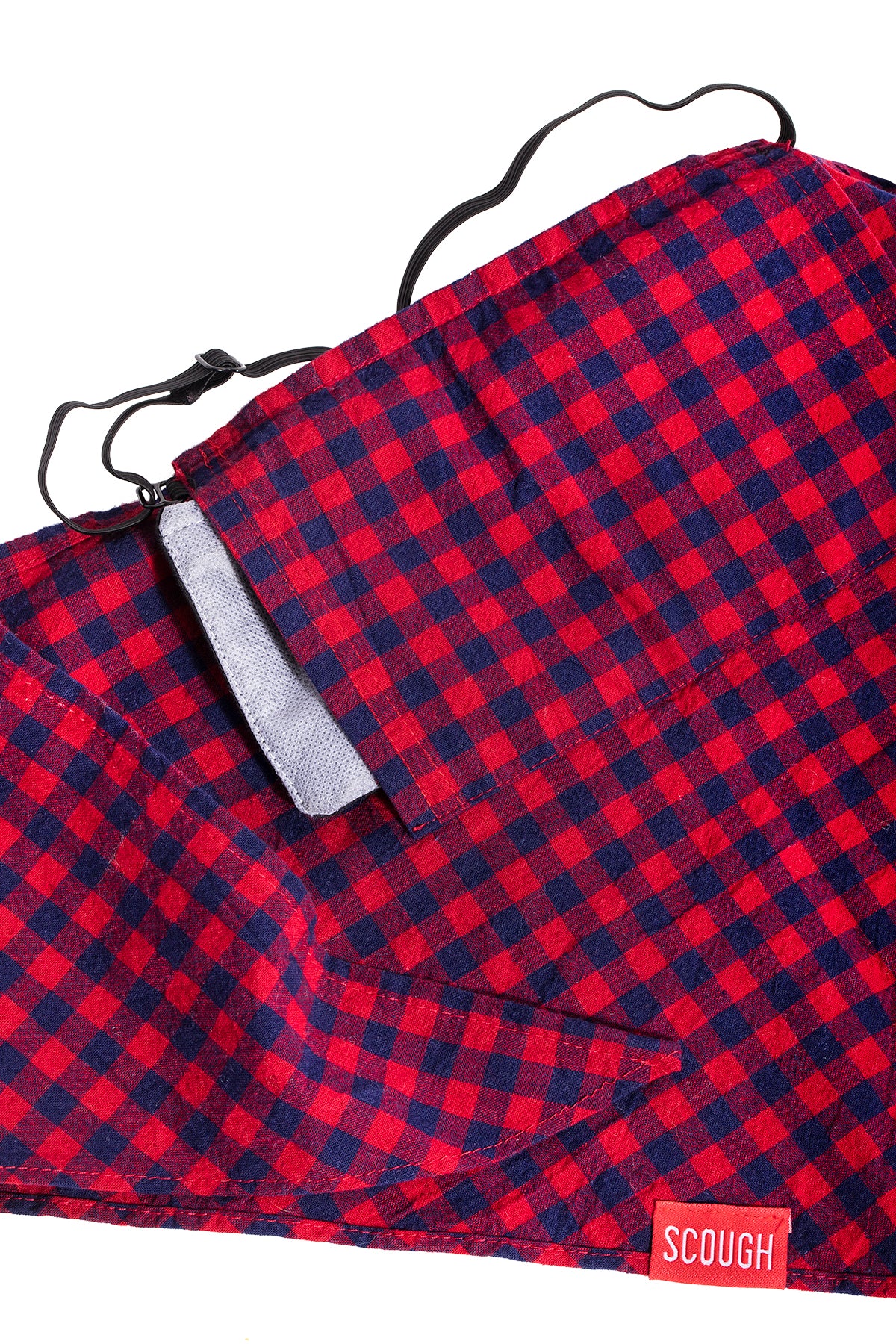 Red Gingham Bandana